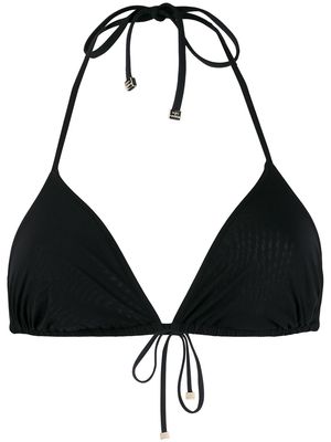 Dolce & Gabbana triangle bikini top - Black