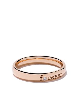 De Beers Jewellers 18kt rose gold Forever diamond band