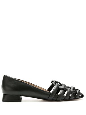 Studio Chofakian Meurice leather ballerina shoes - Black