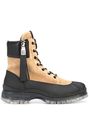 ROMEO HUNTE TommyxRomeo lace-up boots - Brown