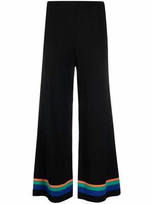 Opening Ceremony knitted wide-leg trousers - Black