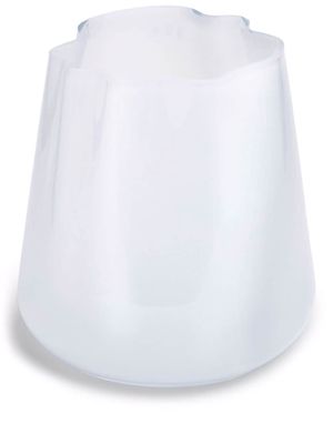 LSA International Lagoon small lantern vase - White