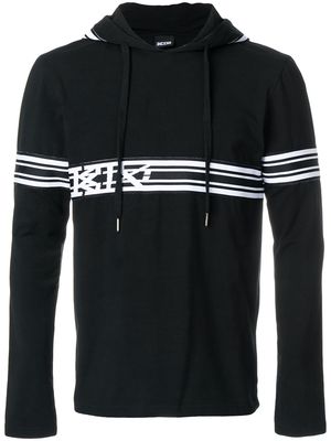 KTZ striped hoodie - Black
