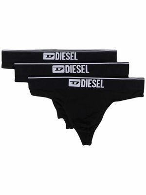 Diesel three-piece brief set - Black