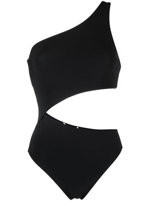 Tory Burch one-shoulder one-piece swimsuit - Black
