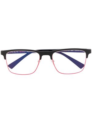 Face À Face square frame optical glasses - Black