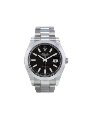 Rolex 2016 pre-owned Datejust II watch - Black