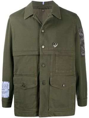 MCQ button-up shirt jacket - Green