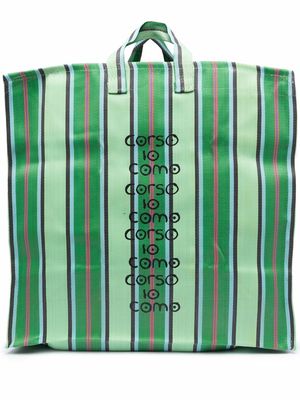 10 CORSO COMO logo-print tote bag - Green