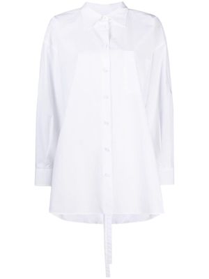 Valentino cape style shirt - White