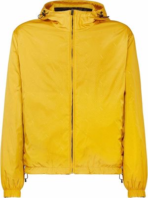Fendi reversible lightweight windbreaker jacket - Gold