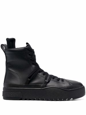 Diesel ankle high-top sneakers - Black