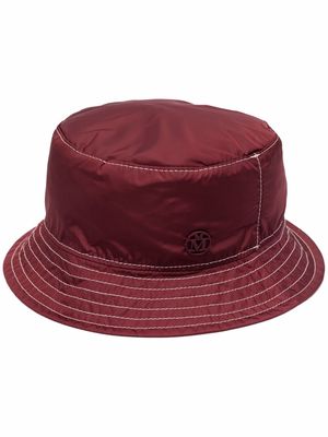 Maison Michel nylon bucket hat - Red