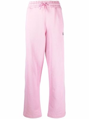 GANNI Software Isoli straight leg trousers - Pink
