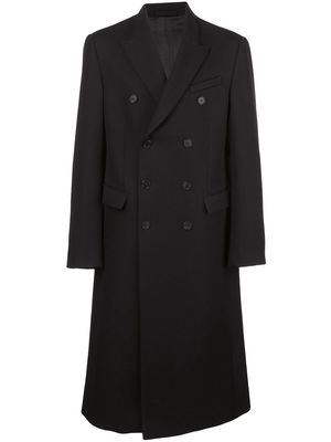 WARDROBE.NYC x The Woolmark Company Release 05 double-breasted overcoat - Black