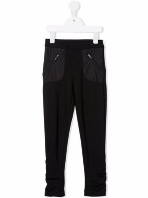 Lapin House Collant straight-leg trousers - Black