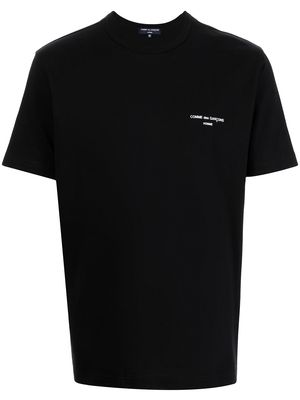 Comme Des Garçons Homme chest logo-print T-shirt - Black