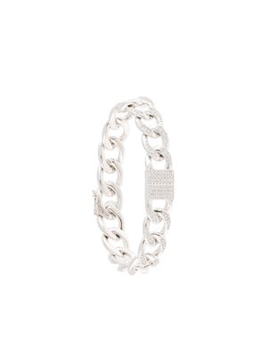 APM Monaco Yacht Club chain-link bracelet - Silver