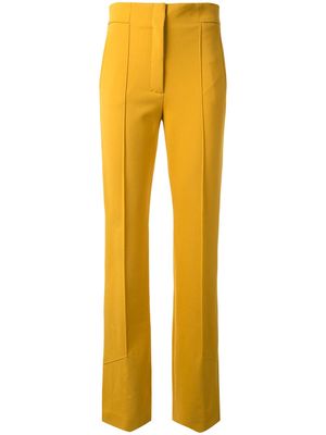 Dorothee Schumacher high rise side slit trousers - Yellow