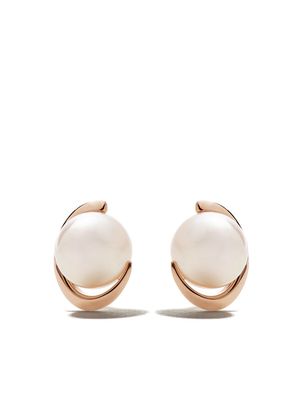 TASAKI 18kt rose gold Akoya pearl earrings - Pink