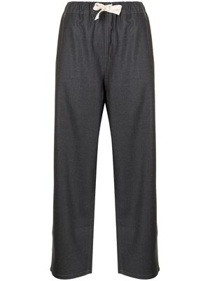 Sofie D'hoore cropped straight-leg trousers - Grey