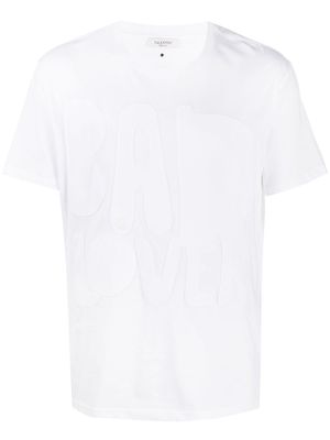 Valentino Bad Lover print T-shirt - White