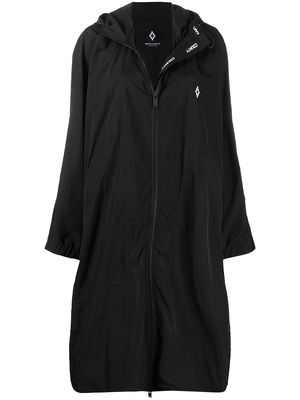 Marcelo Burlon County of Milan graphic print parka - Black