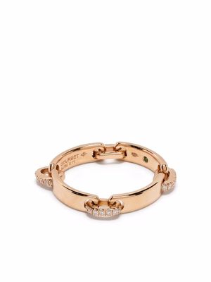 Courbet 18kt recycled rose gold CELESTE laboratory-grown diamond band ring - Pink