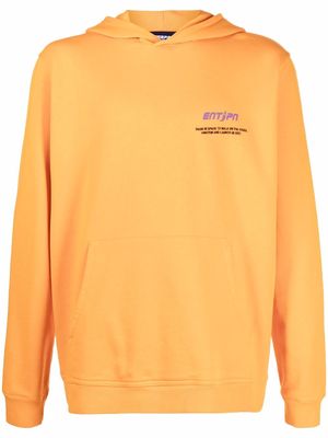 Enterprise Japan rocket launch logo hoodie - Orange