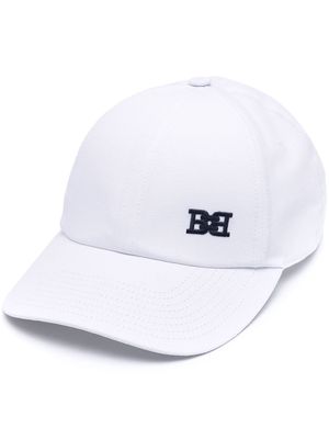 Bally embroidered logo baseball cap - White
