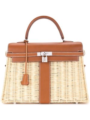Hermès pre-owned Kelly picnic bag - Brown