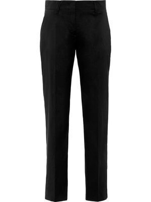 Prada cropped tapered trousers - Black