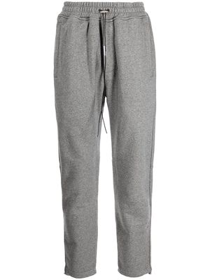 Represent drawstring-waist trackpants - Grey