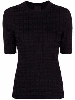 Givenchy 4G motif short-sleeve top - Black