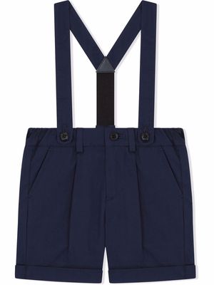 Dolce & Gabbana Kids tailored suspender trousers - Blue