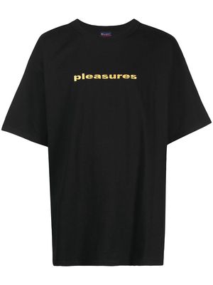 Pleasures Lucid Champion cotton T-shirt - Black