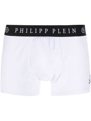 Philipp Plein original logo waistband boxers - White