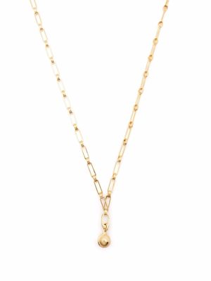 Missoma gold-plated Sphere Aegis necklace
