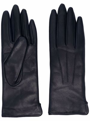 Aspinal Of London leather driving gloves - Blue
