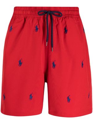 Polo Ralph Lauren logo-embroidered drawstring swim shorts