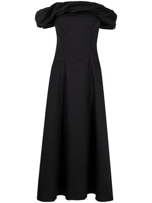 BONDI BORN Montego strapless midi dress - Black