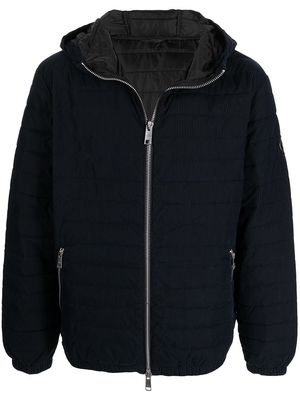Armani Exchange corduroy padded jacket - Blue