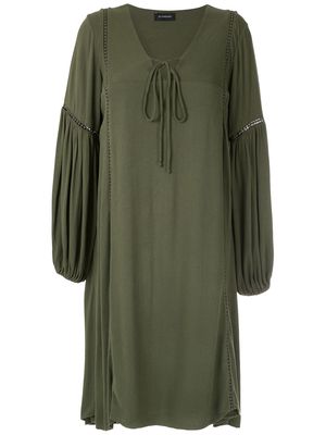 Olympiah Hagia wide sleeves dress - Green