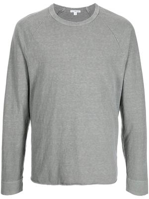 James Perse long raglan sleeves T-shirt - Grey