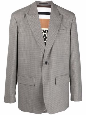 Valentino peak-lapel single-breasted blazer - Grey