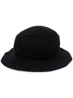 Barrie curved bucket hat - Black