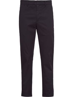 Prada cropped tailored trousers - Black