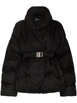 MISBHV Moscow monogram puffer jacket - Black