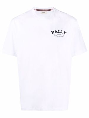 Bally logo-print short-sleeved T-shirt - White