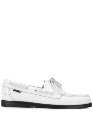 Sebago classic boat shoes - White